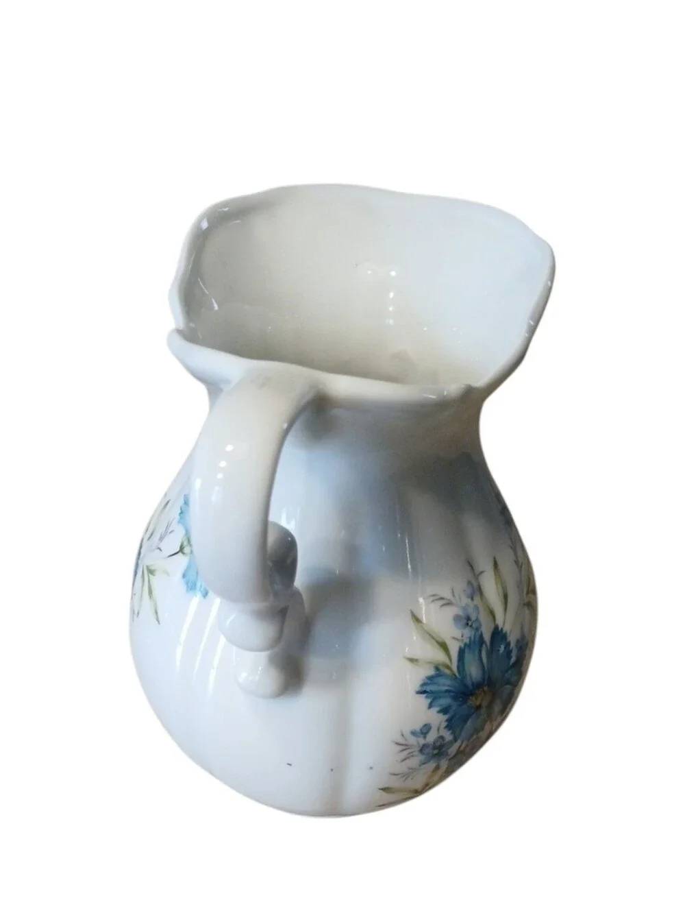 Vintage Inarco Japan E-4542 Small Porcelain Pitcher and Bowl Set